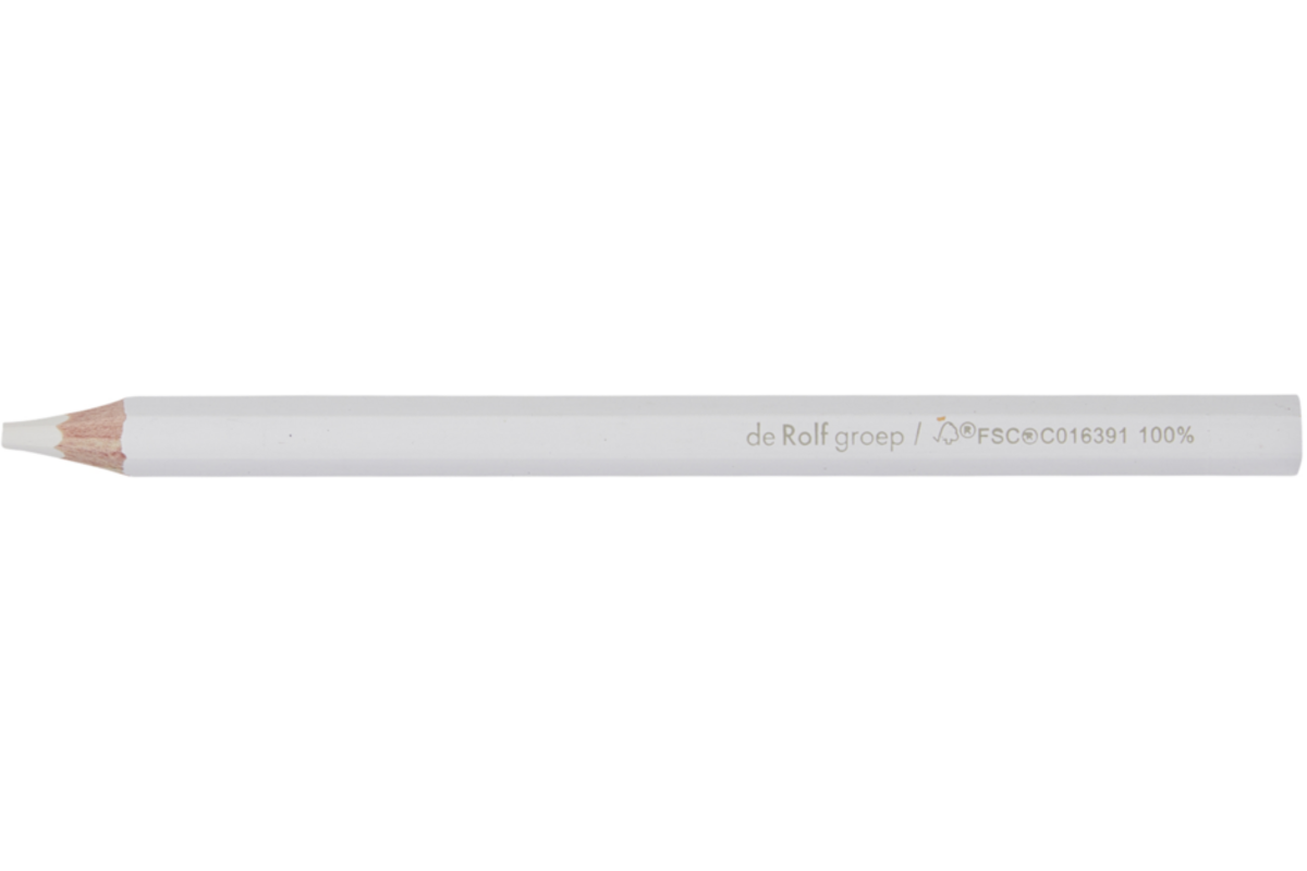 Kleurknotsen | de Rolf groep | 10 mm wit, 12 stuks