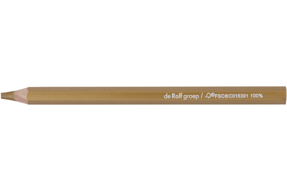 Kleurknotsen | de Rolf groep | 10 mm goud, 12 stuks