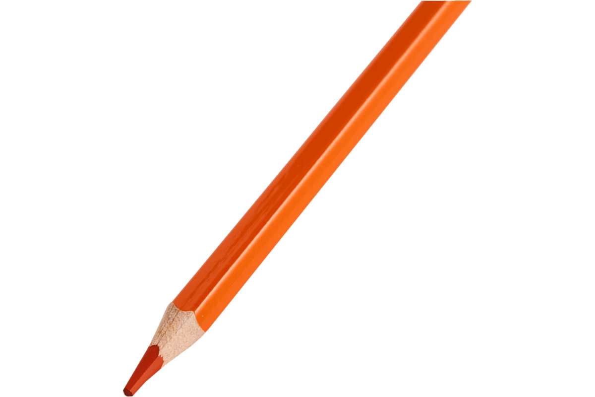 Kleurpotloden | de Rolf groep | oranje, 12 stuks