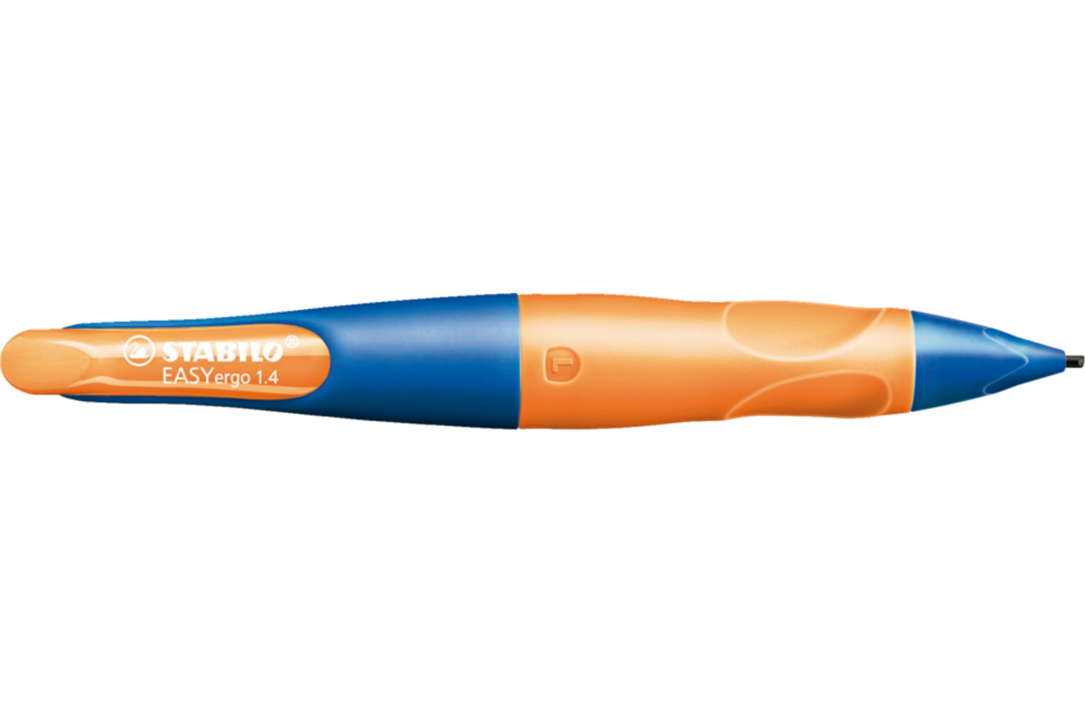 Vulpotlood STABILO EASYergo 1.4 LH blauw/oranje