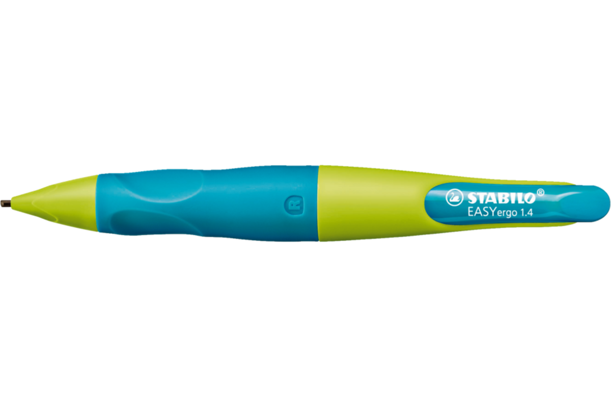 Vulpotlood STABILO EASYergo 1.4 RH groen/blauw