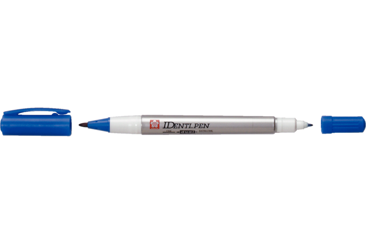 Identiepen, blauw