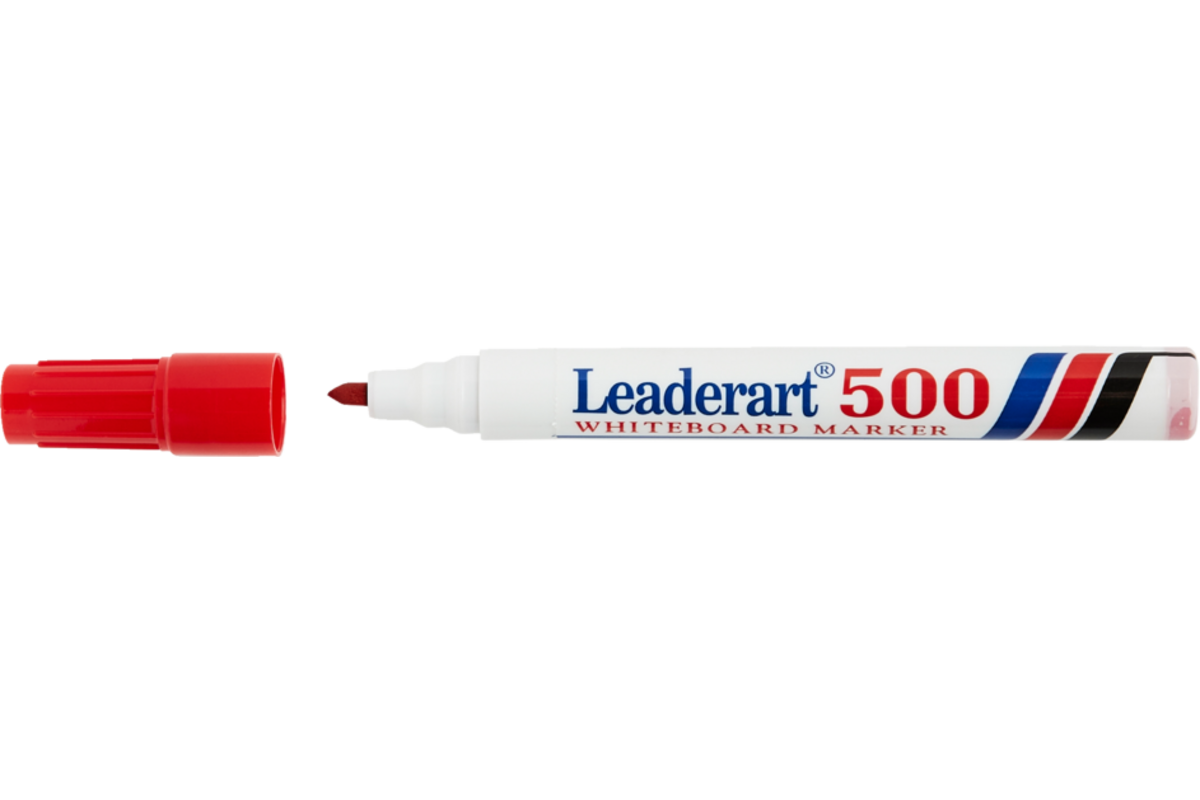Permanent marker rond 1-3 mm rood