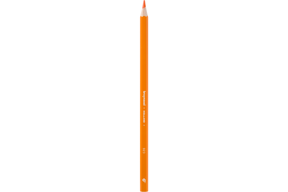 Kleurpotloden Bruynzeel super oranje, 12 stuks