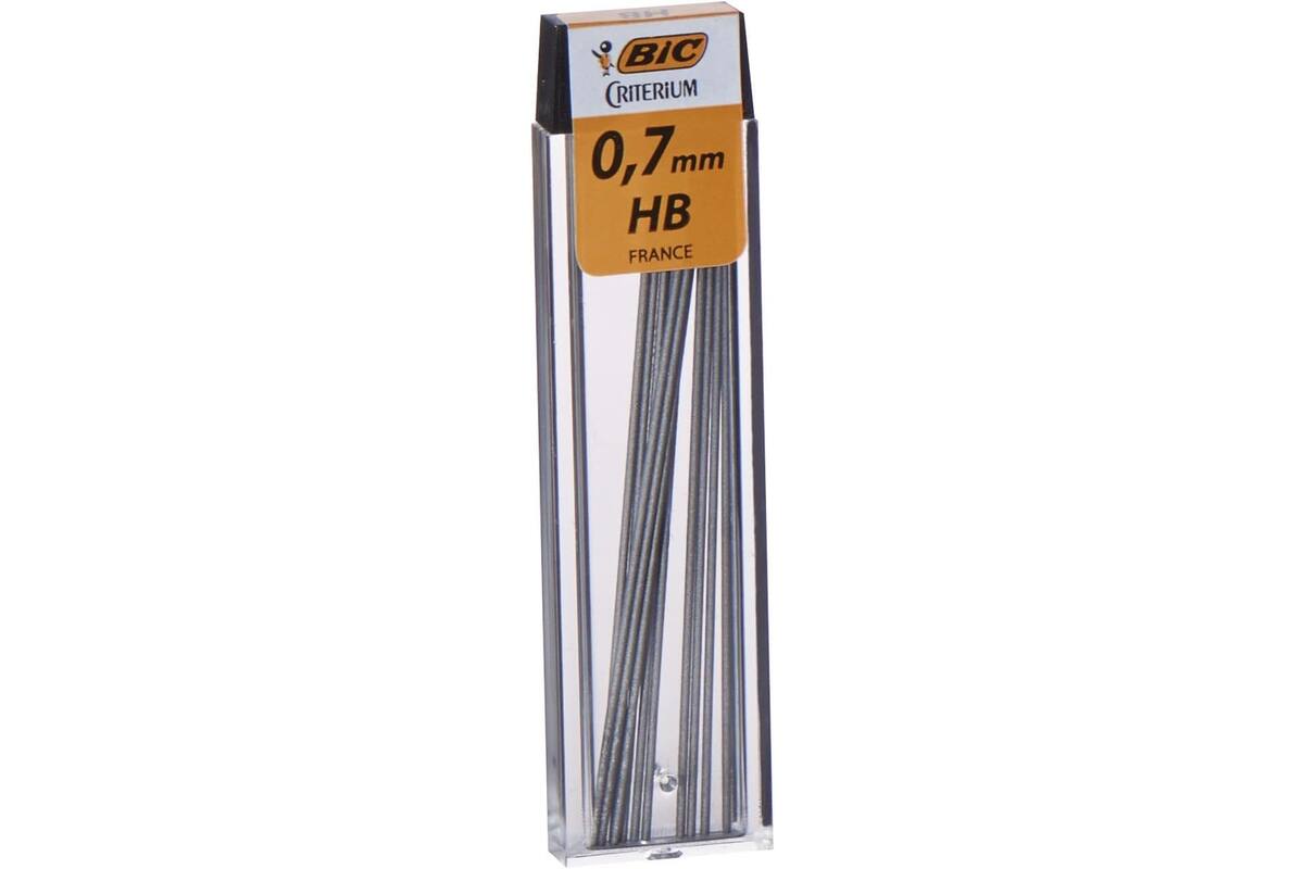 Vulpotlood stiften BIC 0,7mm HB, 24 stuks