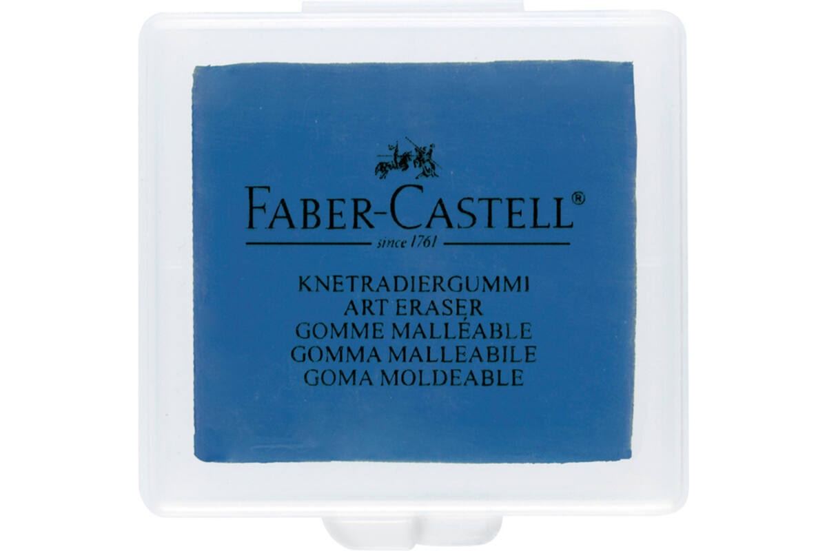 Kneedgum in bewaardoosje assorti, 18 stuks