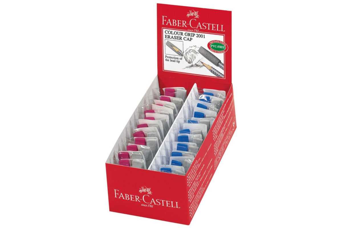 Gumdop Faber-Castell GRIP 2001 assorti, 48 stuks