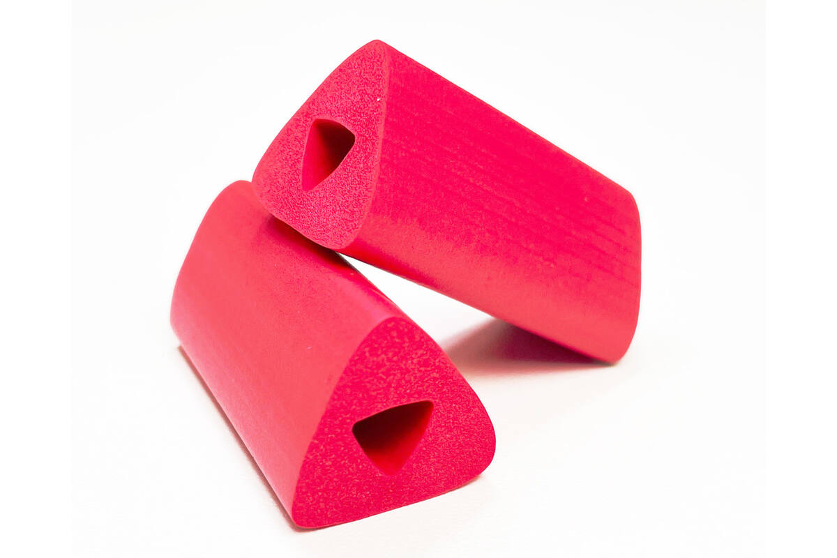 Gripper schrijfhulp Foam driekantig, 10 stuks