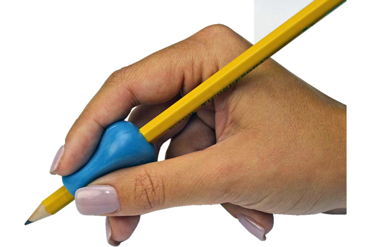 Schrijfhulp The pencil grip assorti, 10 stuks