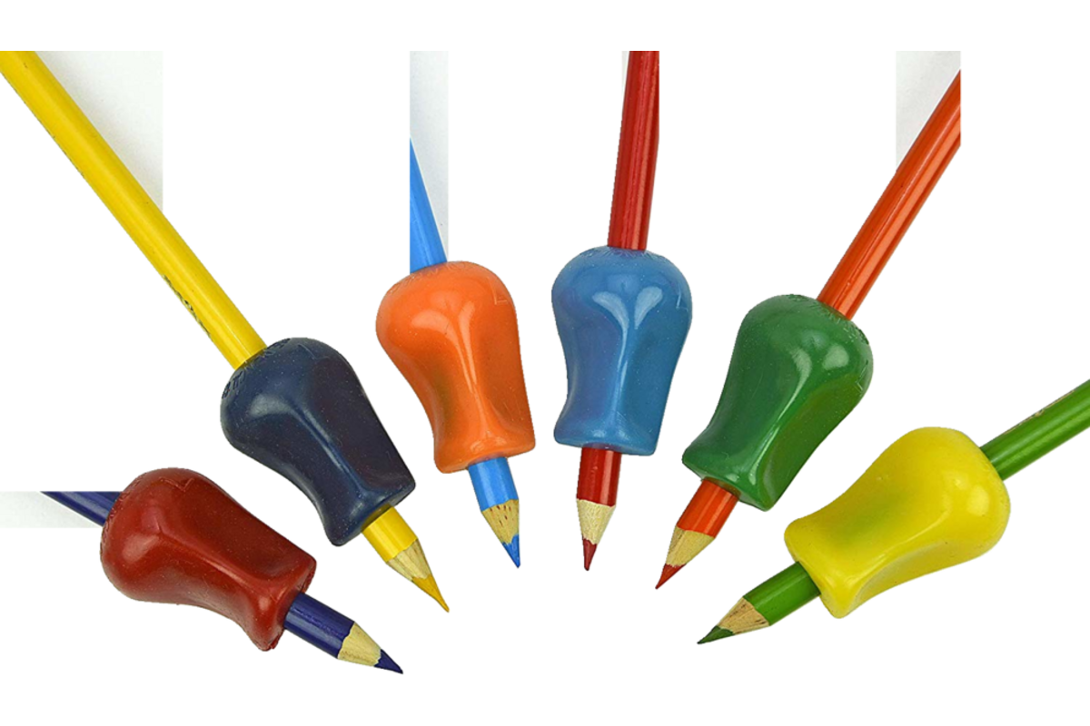Schrijfhulp The pencil grip assorti, 10 stuks