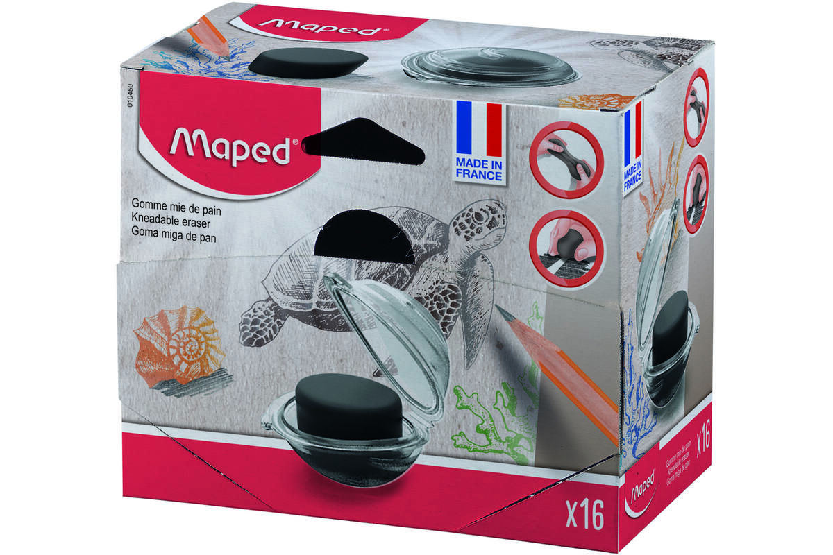 Kneedgum Maped in bewaardoosje