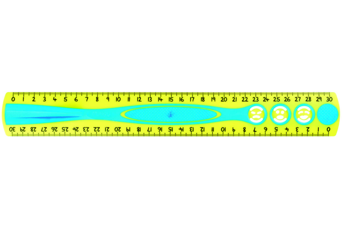 Liniaal Maped Kidy learn assorti, 30 cm