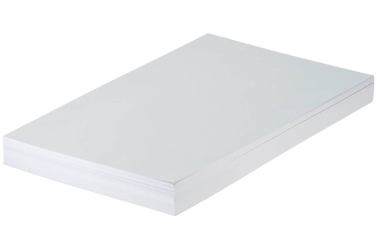 Tekenpapier 50 x 32 cm wit 250 vel, 120 grs.