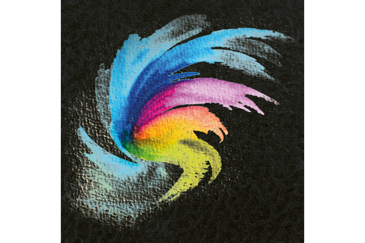 Aquarelpapier 24 x 32 cm zwart 300 gram, 16 vel