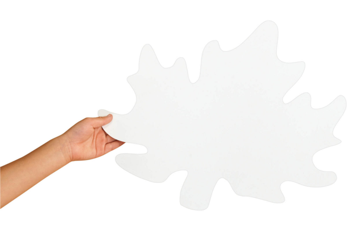 Jumbo bladeren 46 x 38 cm assorti, 24 stuks