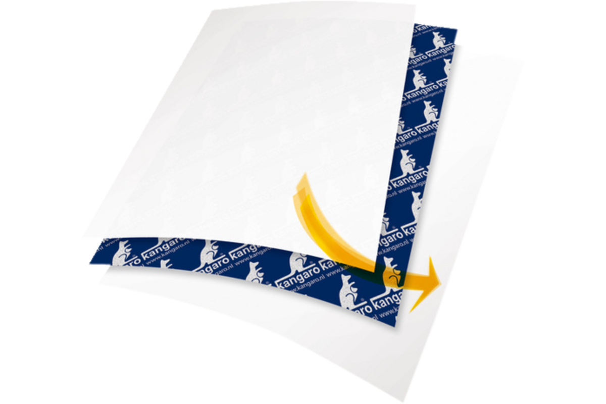 Carbonpapier A4 (21x29,7cm) blauw, 100 vel