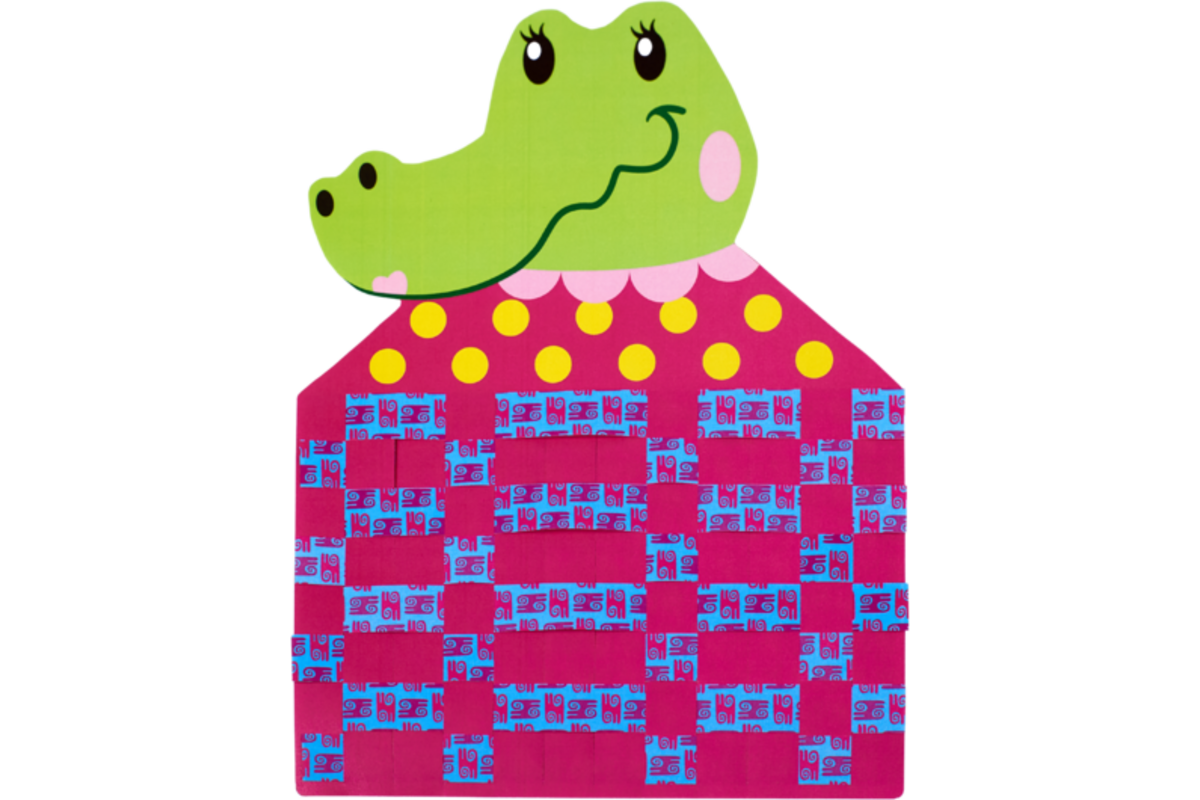 Weefmat Afrikaanse dieren, 24 stuks