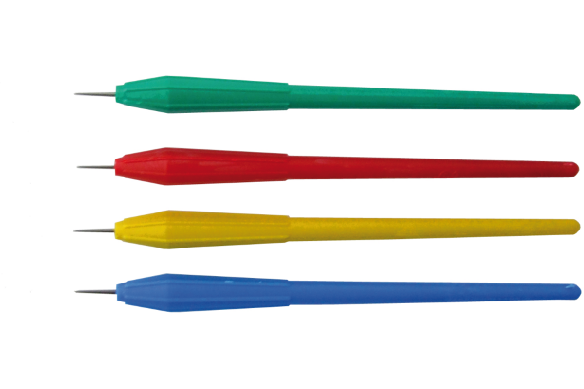 Prikpennen lengte 14 cm groen 10 stuks