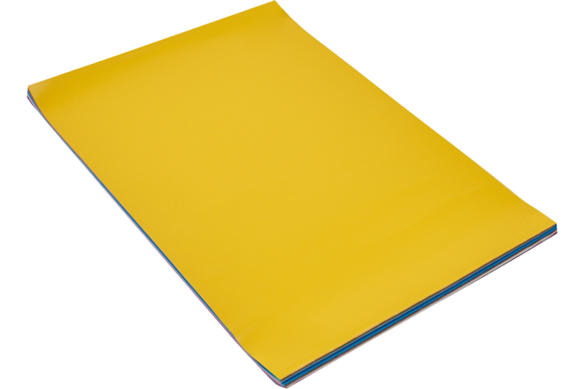 Sitspapier 25 x 35 cm 100 vel 10 kleuren ass., 80 grs.