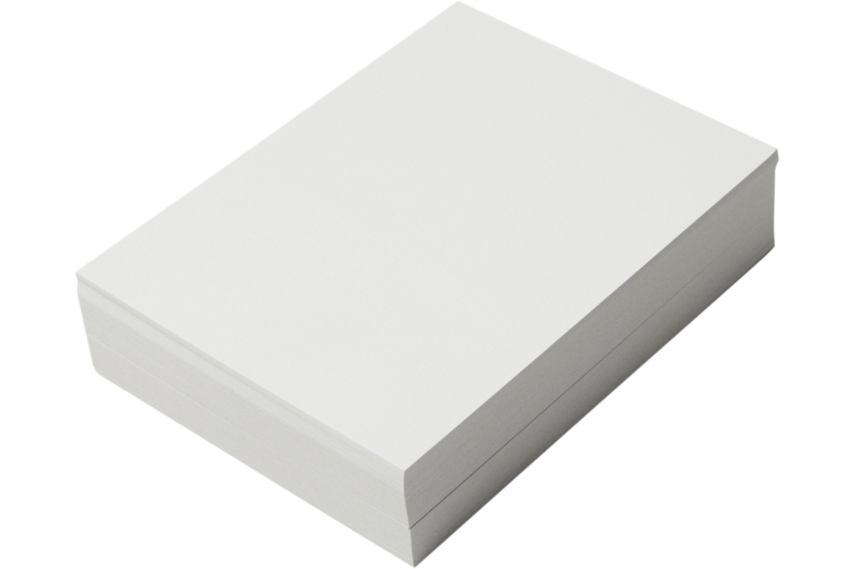 Prikkarton 12 x 16 cm 100 vel wit 250 grs.