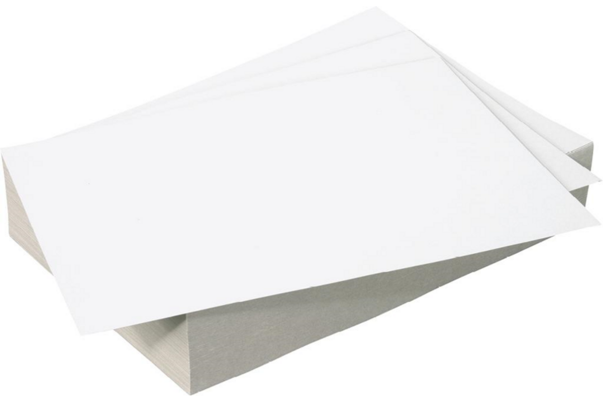 Prikkarton 50 x 70 cm wit 250 grs.