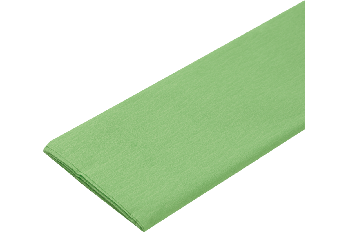 Crêpepapier lichtgroen, 250 x 50 cm