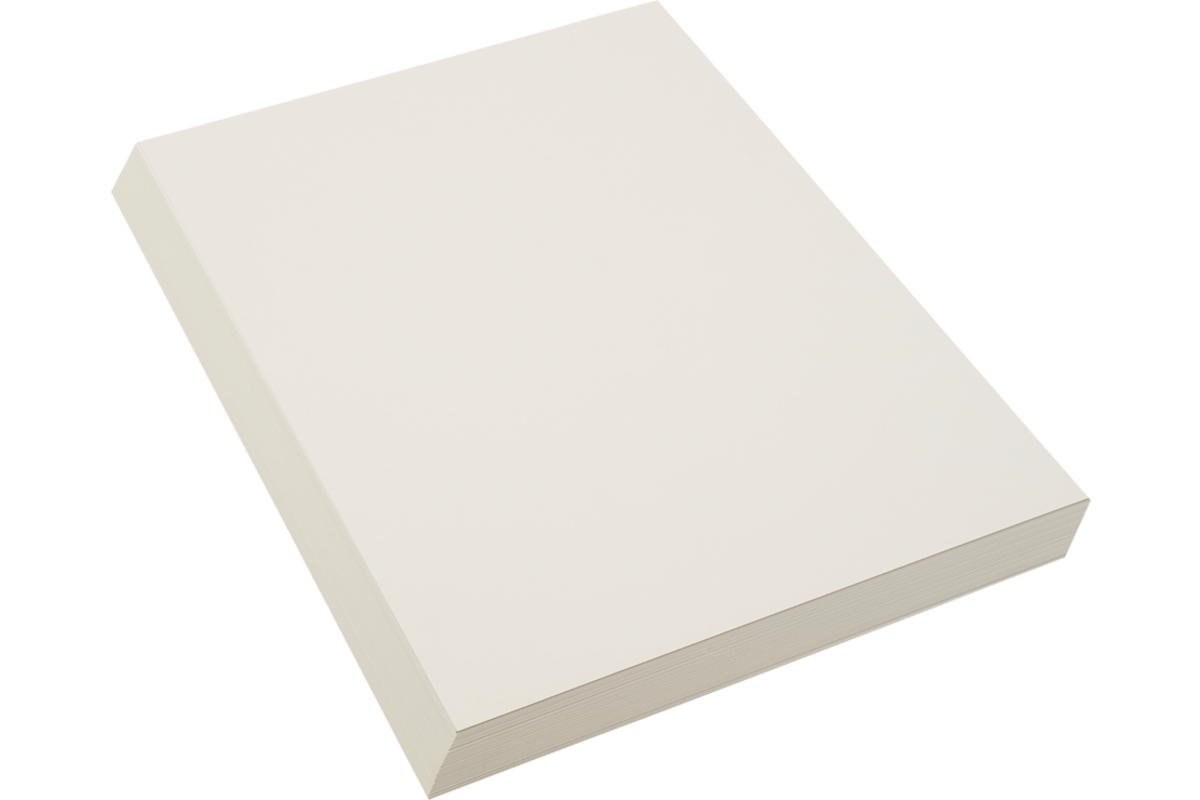 Wit karton 45 x 64 cm 300 grs. 100 vel