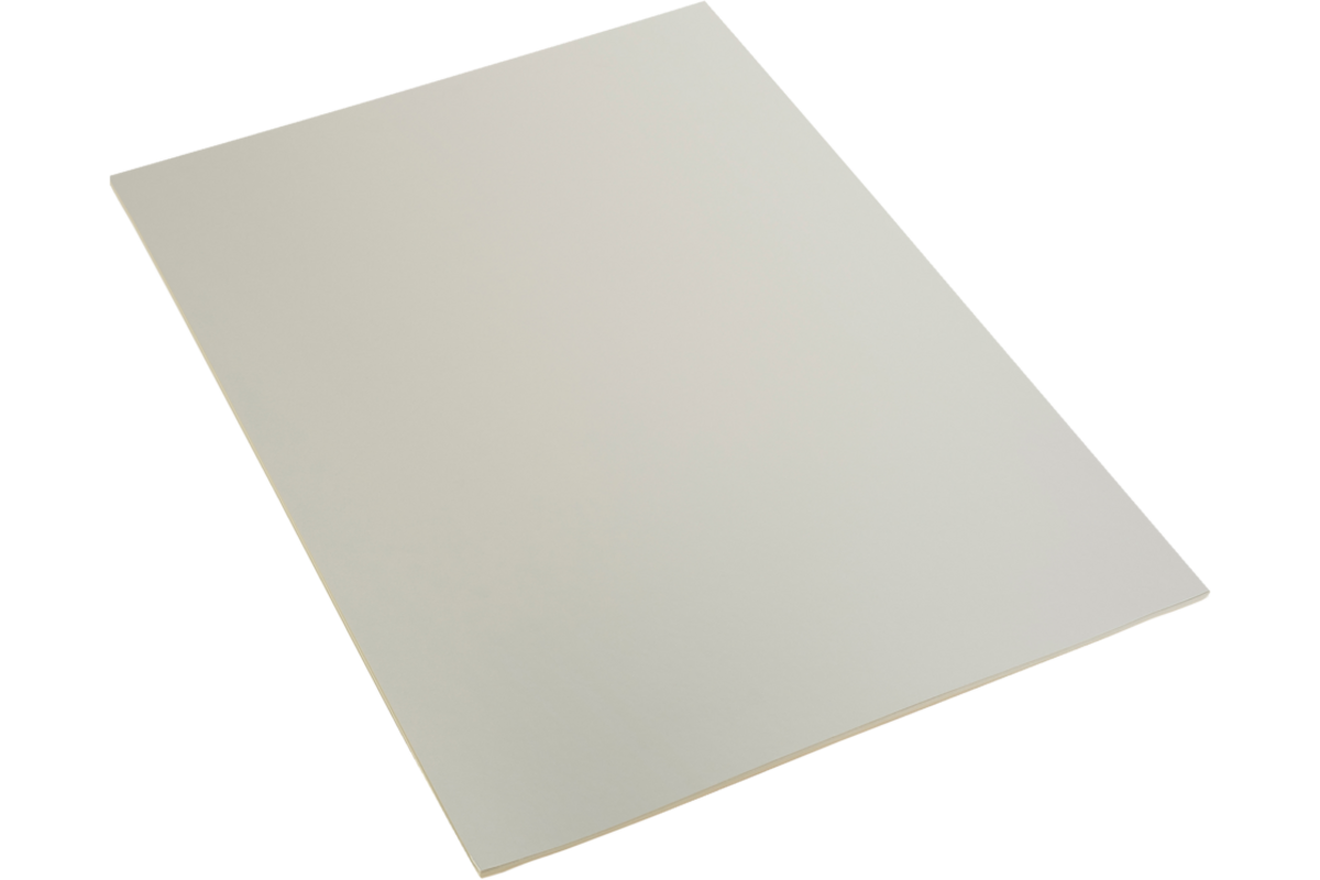 Etalagekarton 48 x 68 cm zilver 380 grs, 10 vel