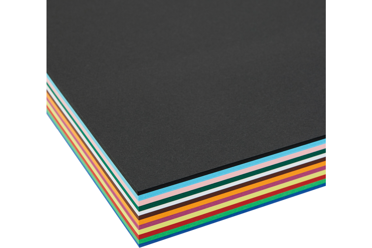 Dun Engels karton A3, 240 vel ass. 12 kleuren, 140 grs.