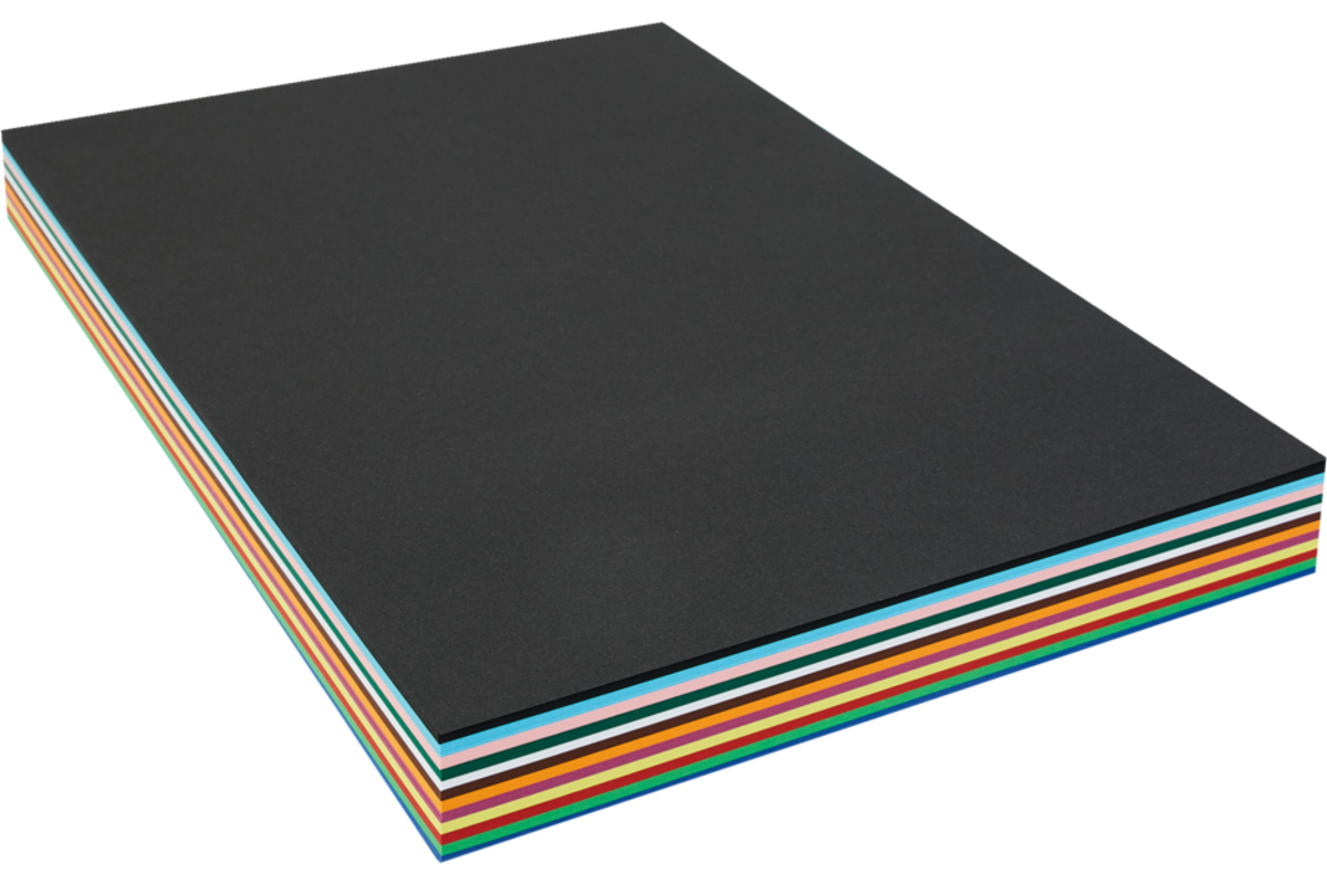 Dun Engels karton A3, 240 vel ass. 12 kleuren, 140 grs.