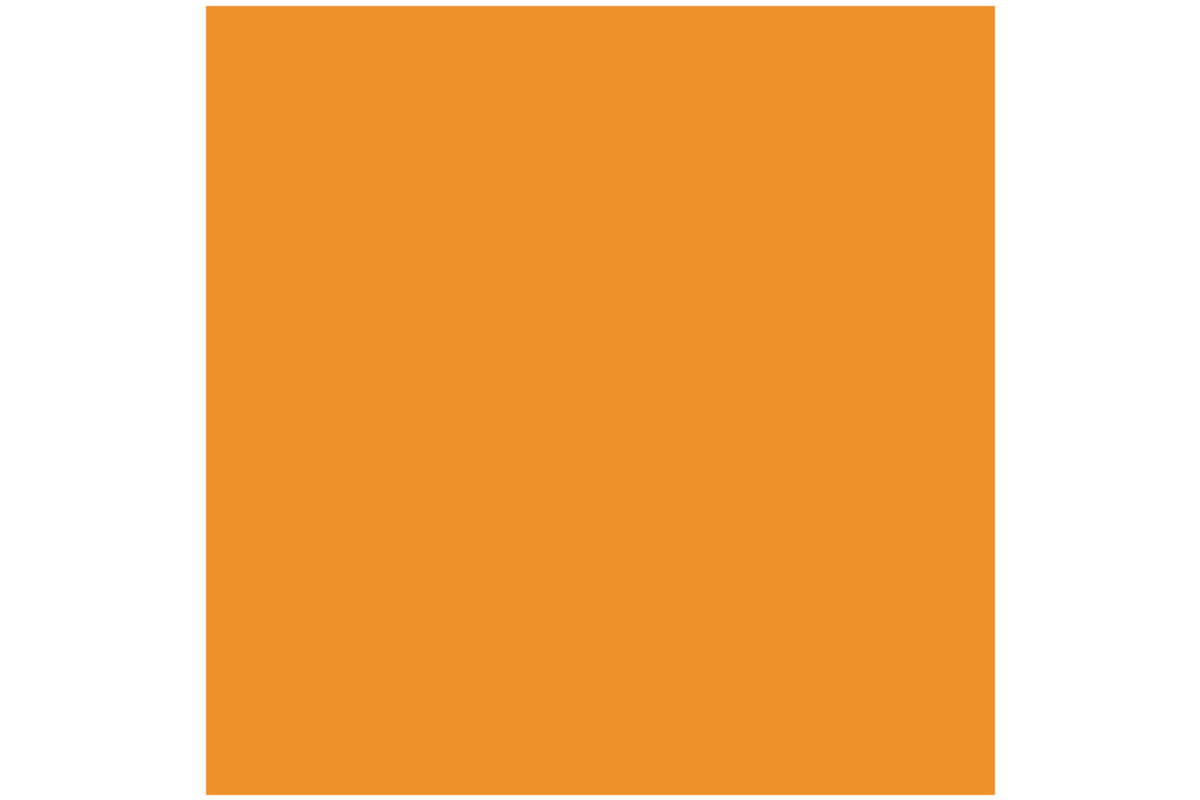 Dik engels karton 50 x 70 cm oranje 290 grs.