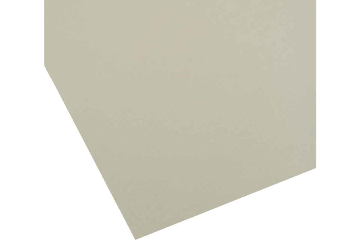 Dik engels karton 50 x 70 cm zilver 290 grs.