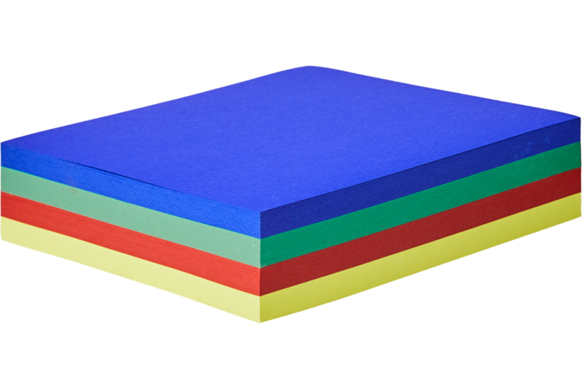 Vouwkartons 16 x 16 cm 140 grs 4-kleuren 240 vel
