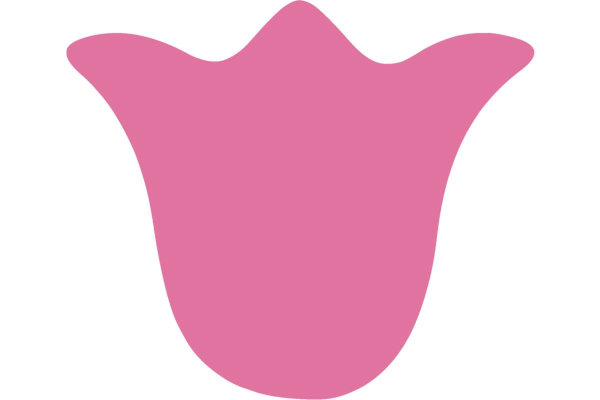 Plakfiguren tulp, 400 stuks