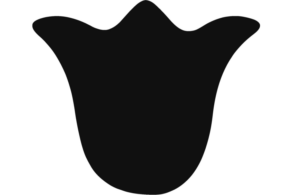 Plakfiguren tulp, 400 stuks