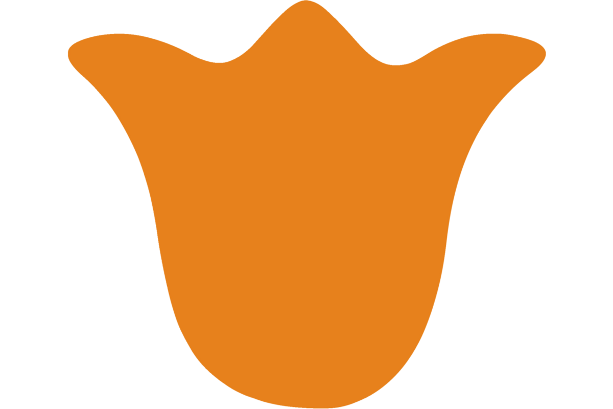 Plakfiguren tulp, 400 stuks