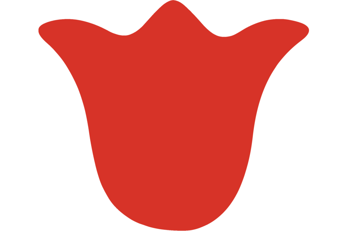 Plakfiguren tulp, 400 stuks