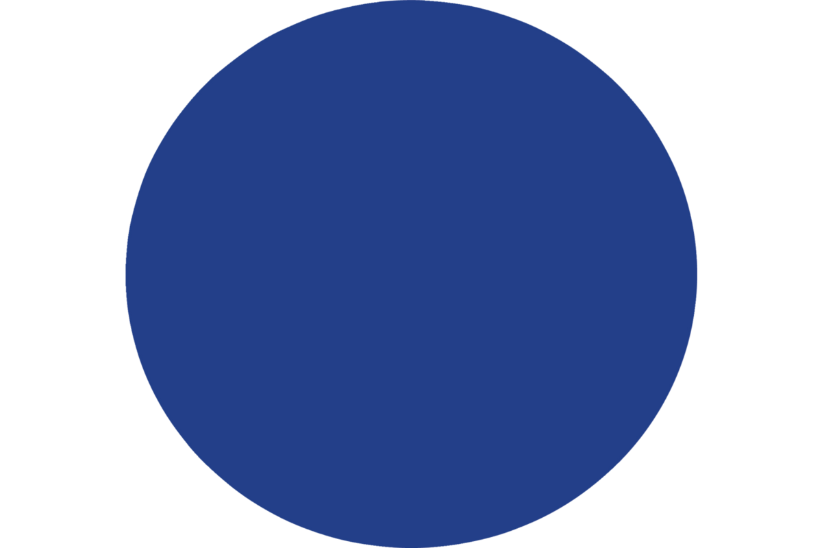 Plakfiguren rond 30 mm, blauw 400 stuks