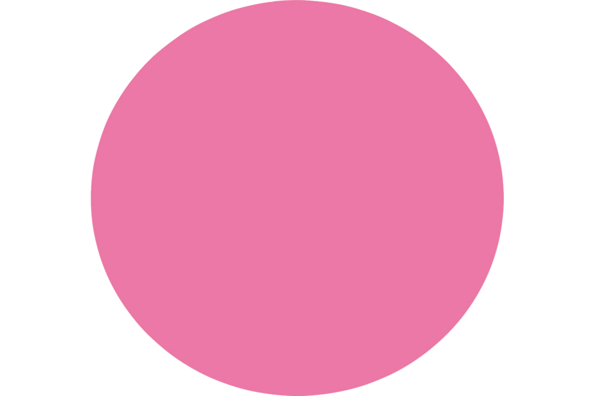Plakfiguren rond 14 mm, roze 400 stuks