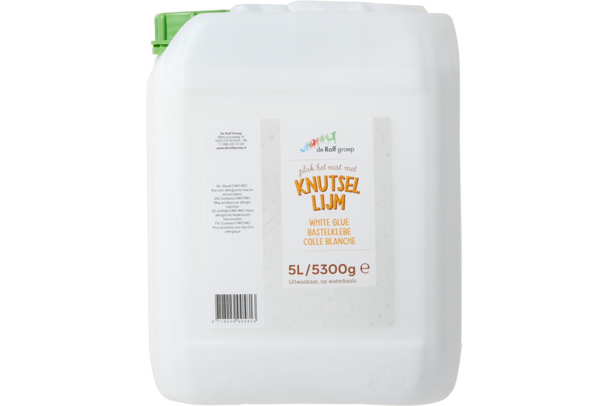 Knutsellijm | de Rolf groep | Top Koll 5 liter, uitwasbaar