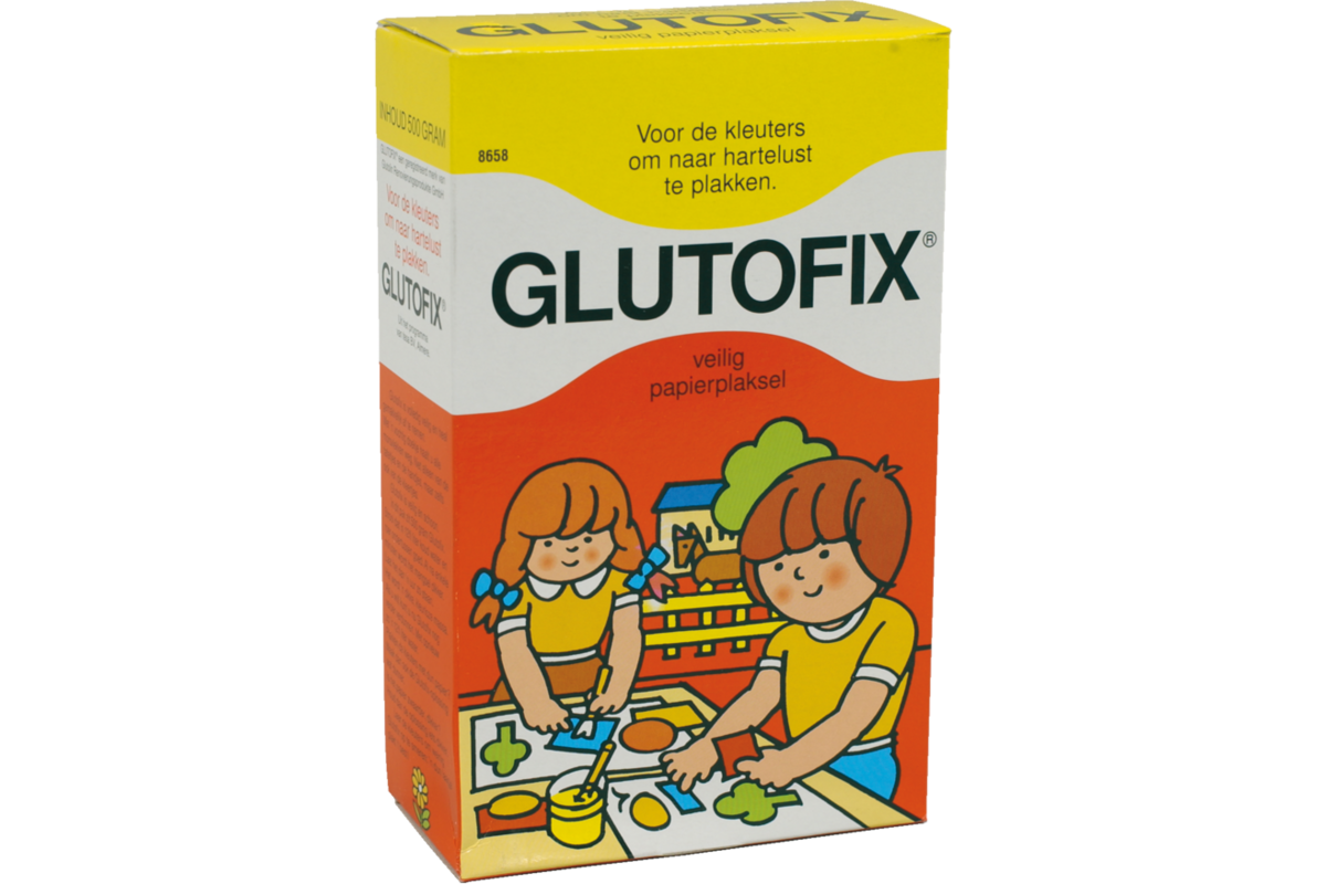 Glutofix plakpoeder, 500 gr.
