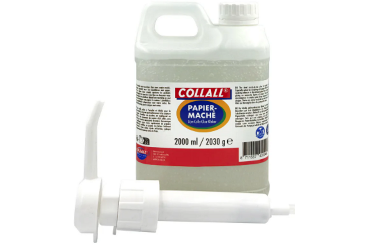 Papier maché lijm 2 liter met doseerpomp