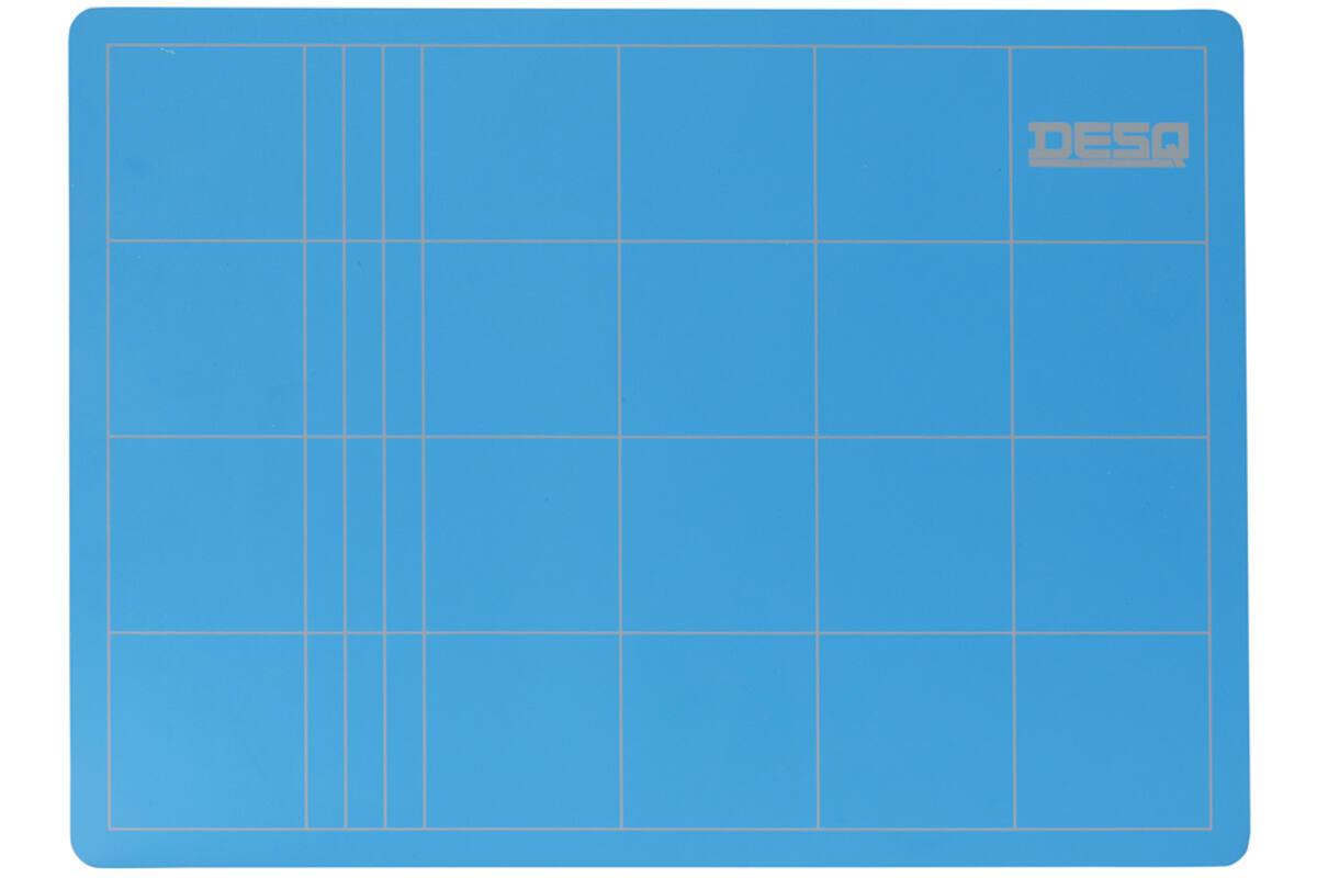 Snijmat 22x30cm 3-laags, blauw