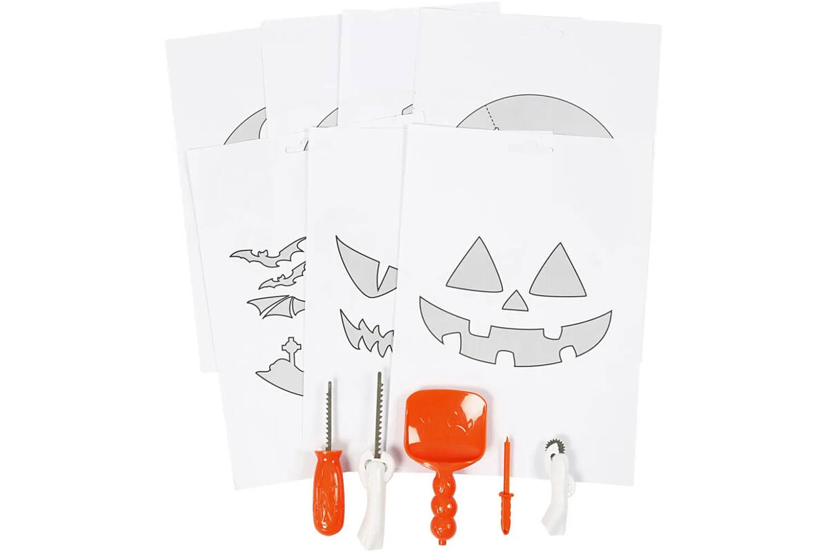 Pompoen snijden set, 5 delig