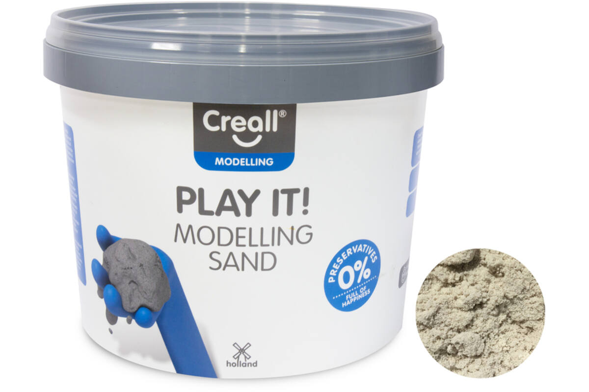 Modelleerzand Creall Play it! naturel, 5 kg