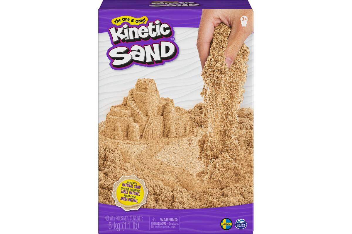 Kinetic Sand®  bruin. 5 kg