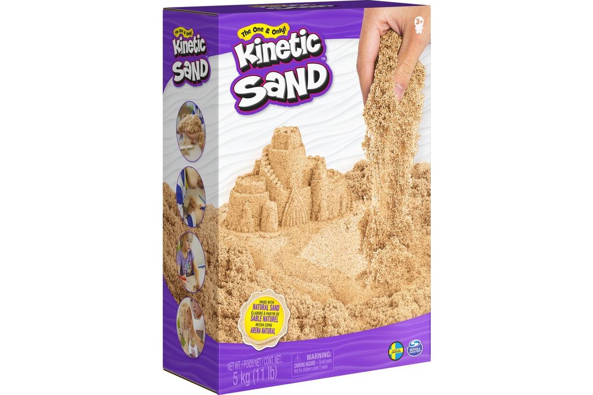 Kinetic Sand®  bruin. 5 kg