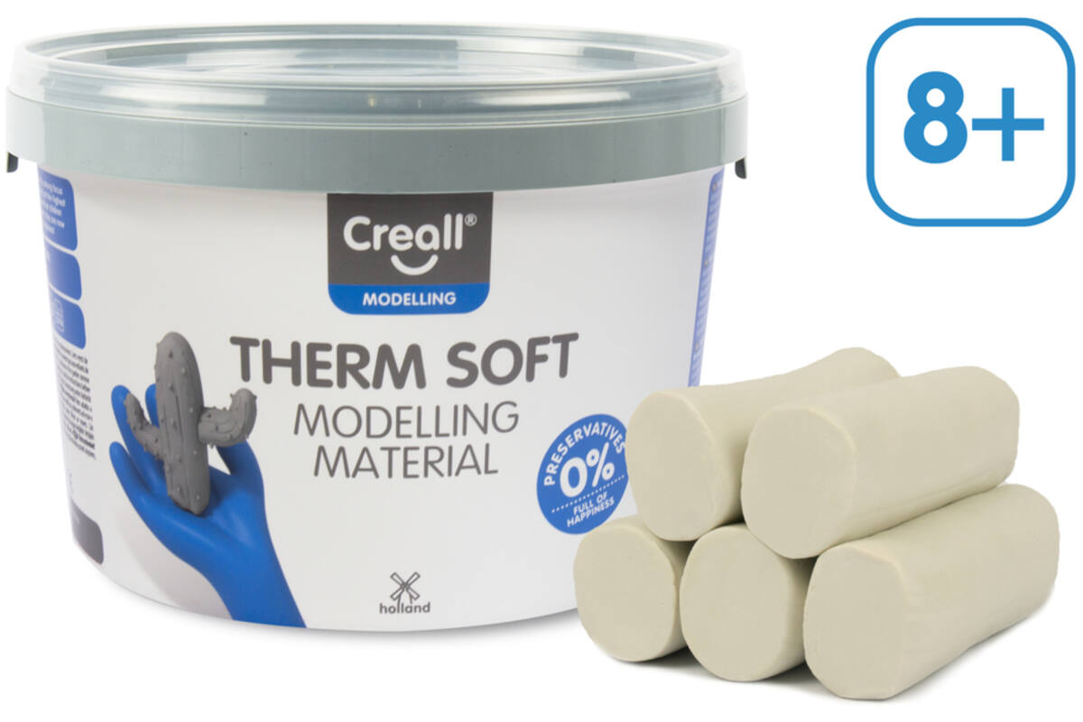 Klei Creall therm soft beige roze, 2 kg - vanaf 8 jaar