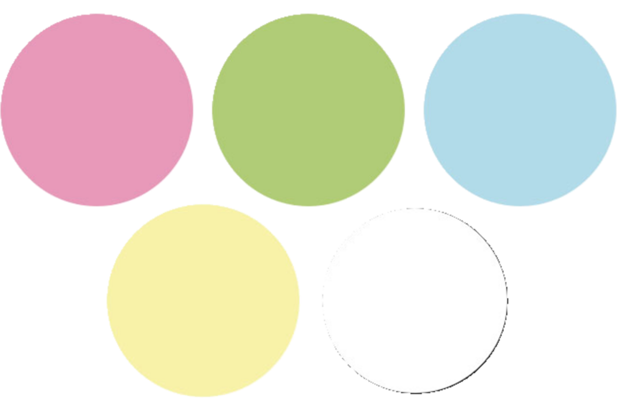 Klei Creall Ultra soft assorti 5 pastel kleuren, 300 gram