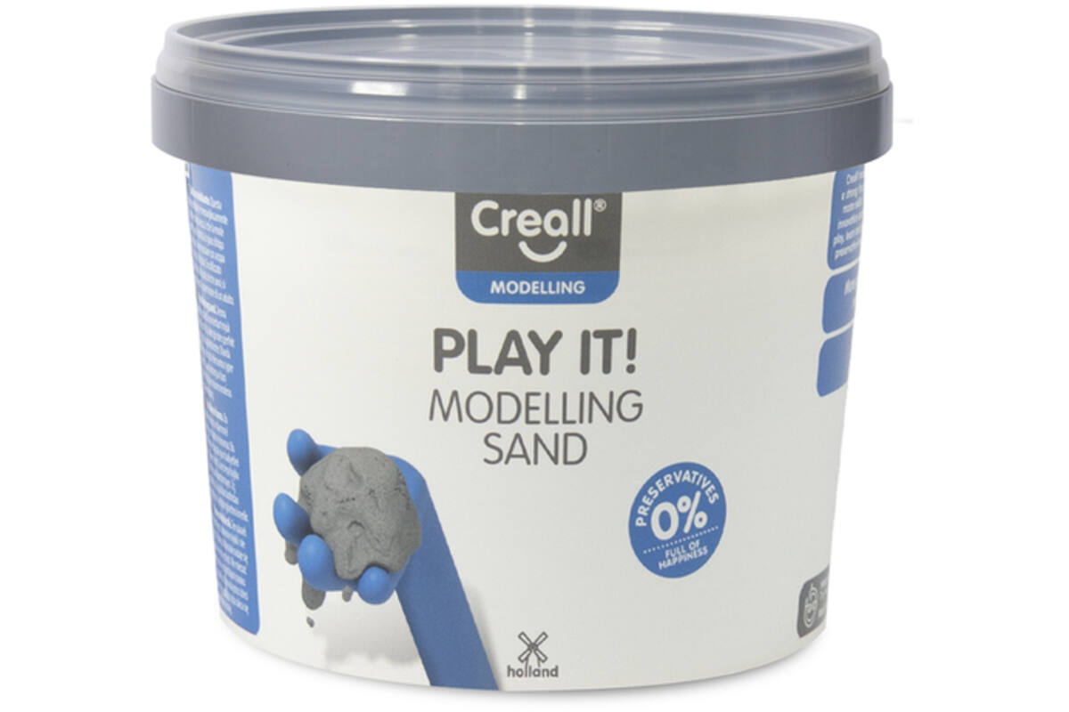 Modelleerzand Creall Play it! naturel, 750 g.